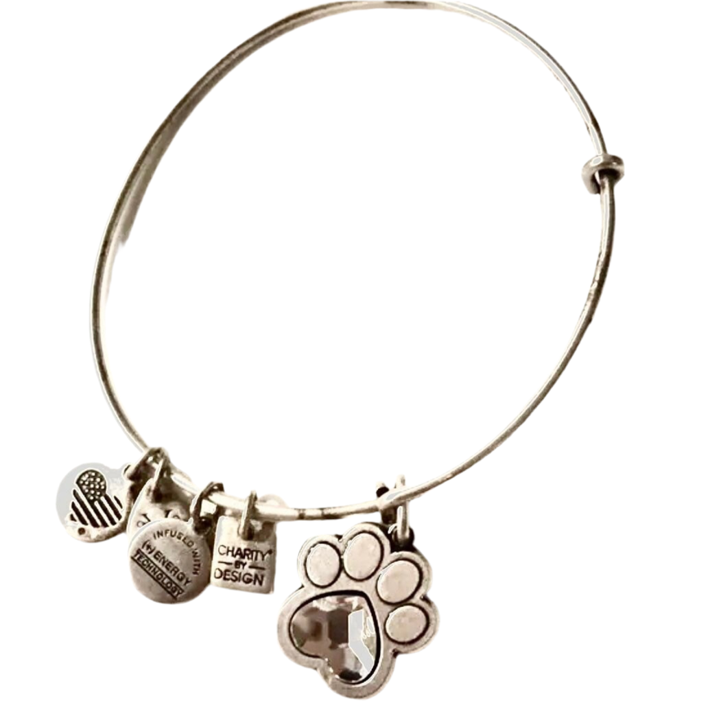Alex and Ani - Prints of Love Charm Bangle