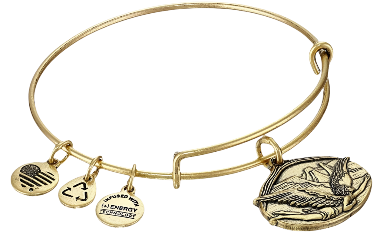 Alex and Ani - Guardian of Freedom Fly With Me Charm Bangle Bracelet