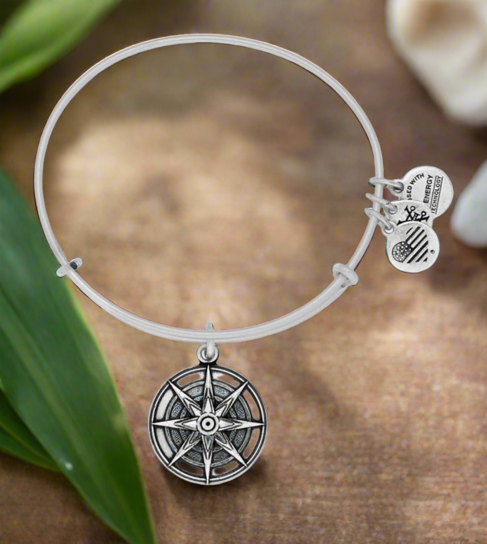 Alex and Ani - Star of Venus Charm Bangle Bracelet