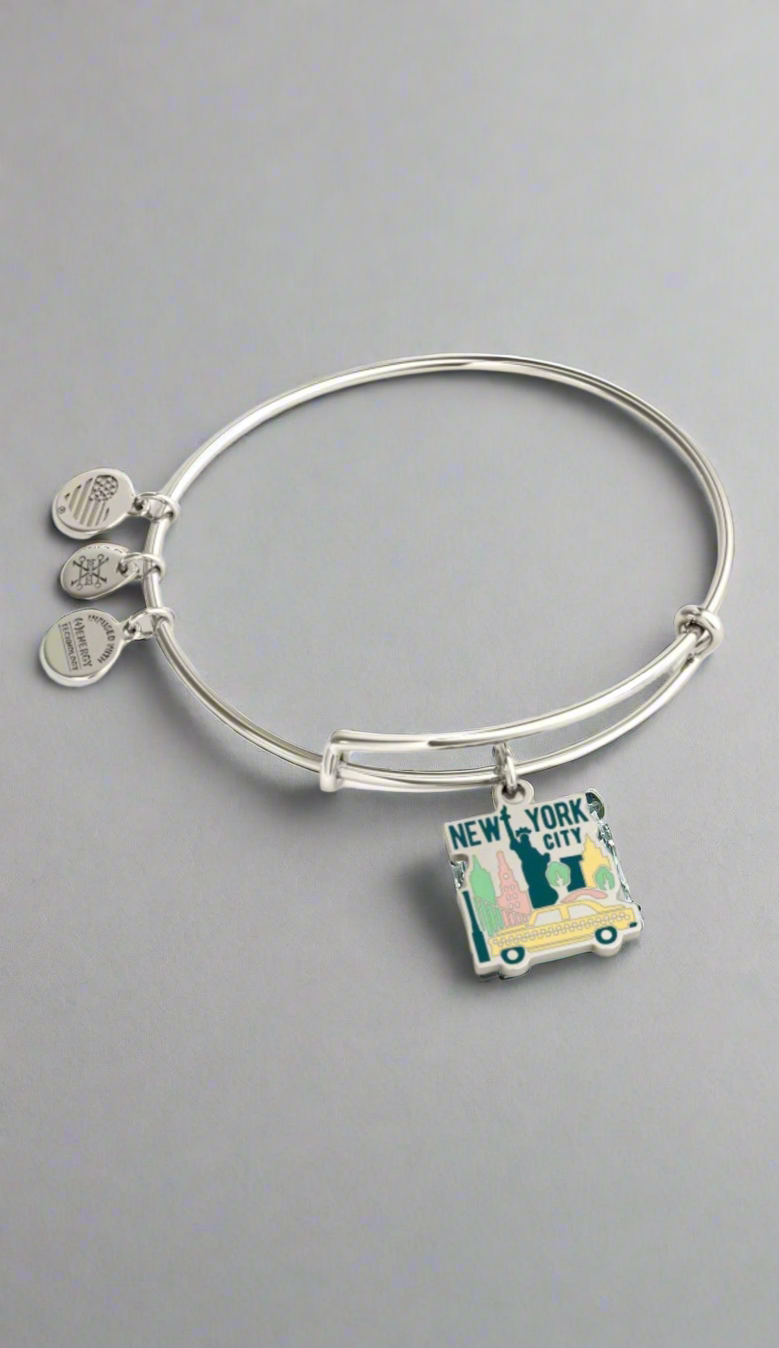 Alex and Ani - Places We Love New York City Charm Bangle Bracelet