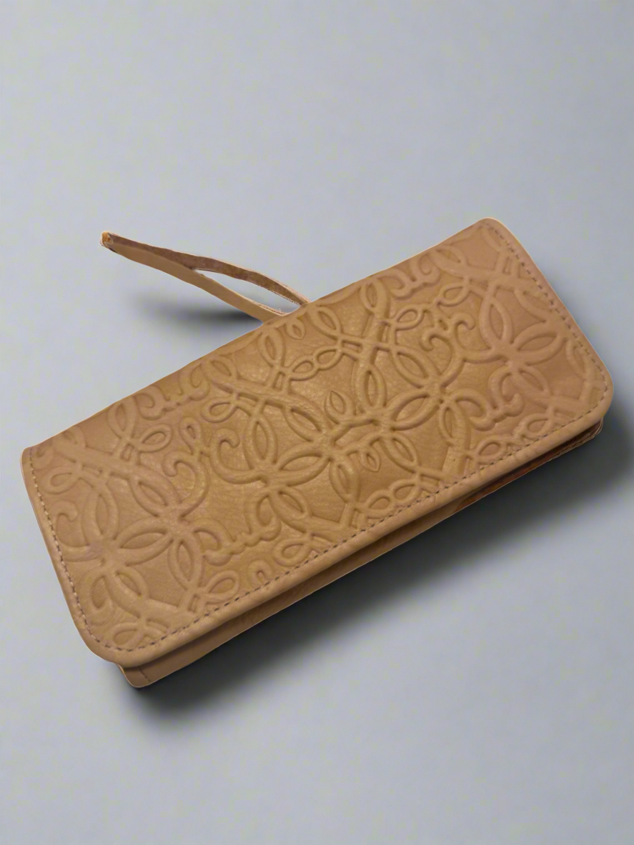 Alex and Ani - Path of Life Embossed Blush Soft Leather Wallet