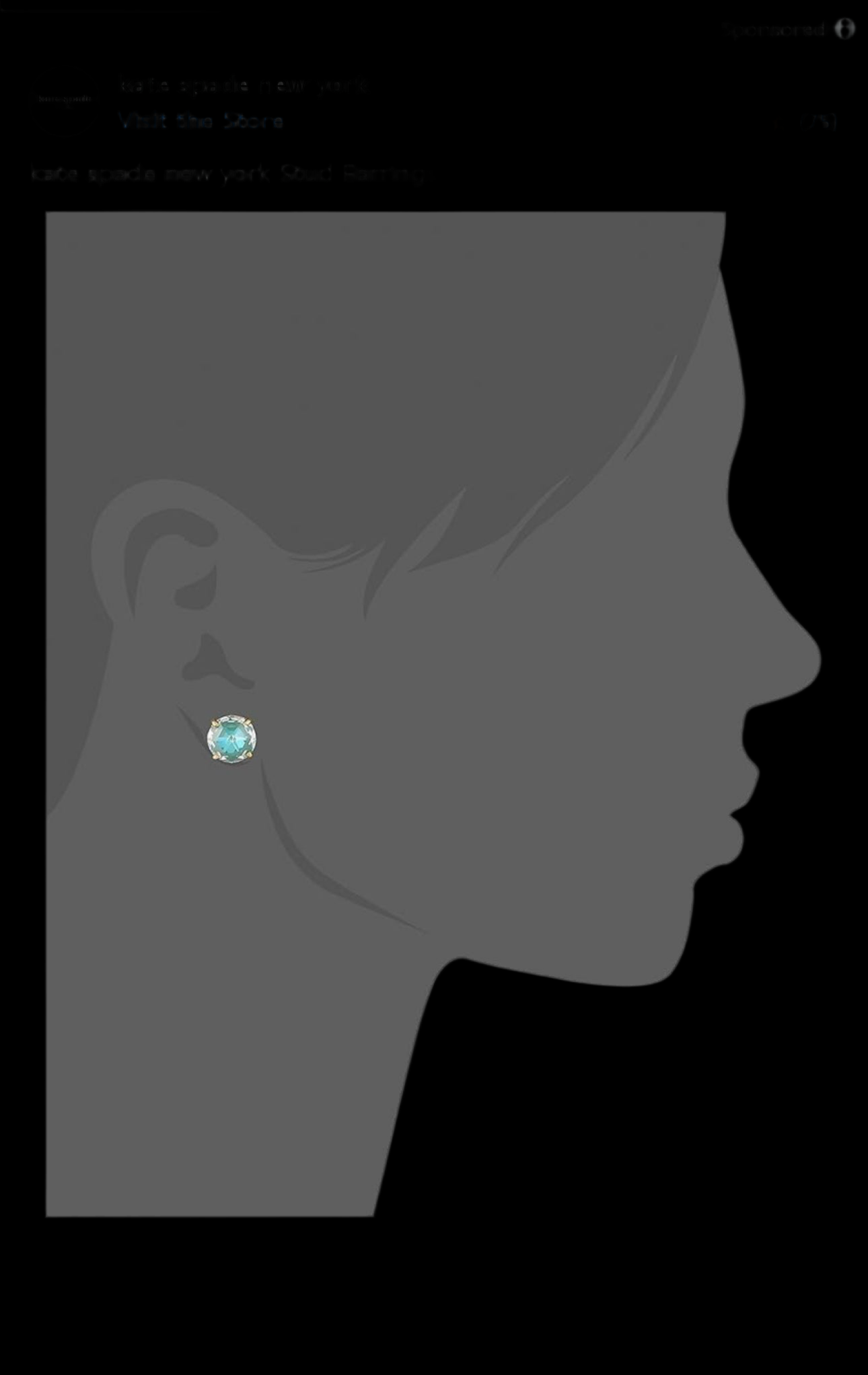 Kate Spade New York Bright Ideas Emerald Stud Earrings