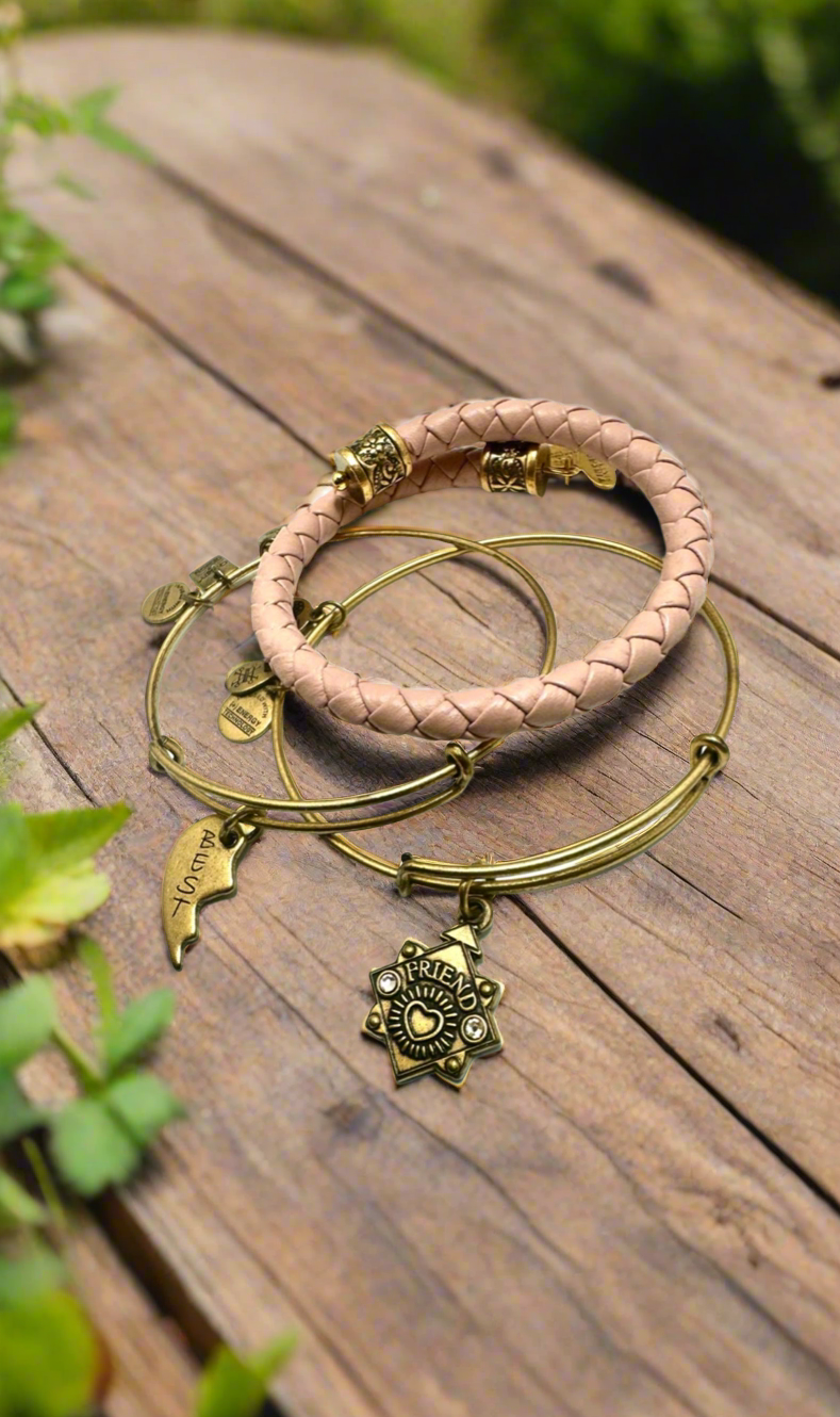 Alex and Ani Special Sale of 3 Bangle Bracelets, Gift For BFF, NWOT