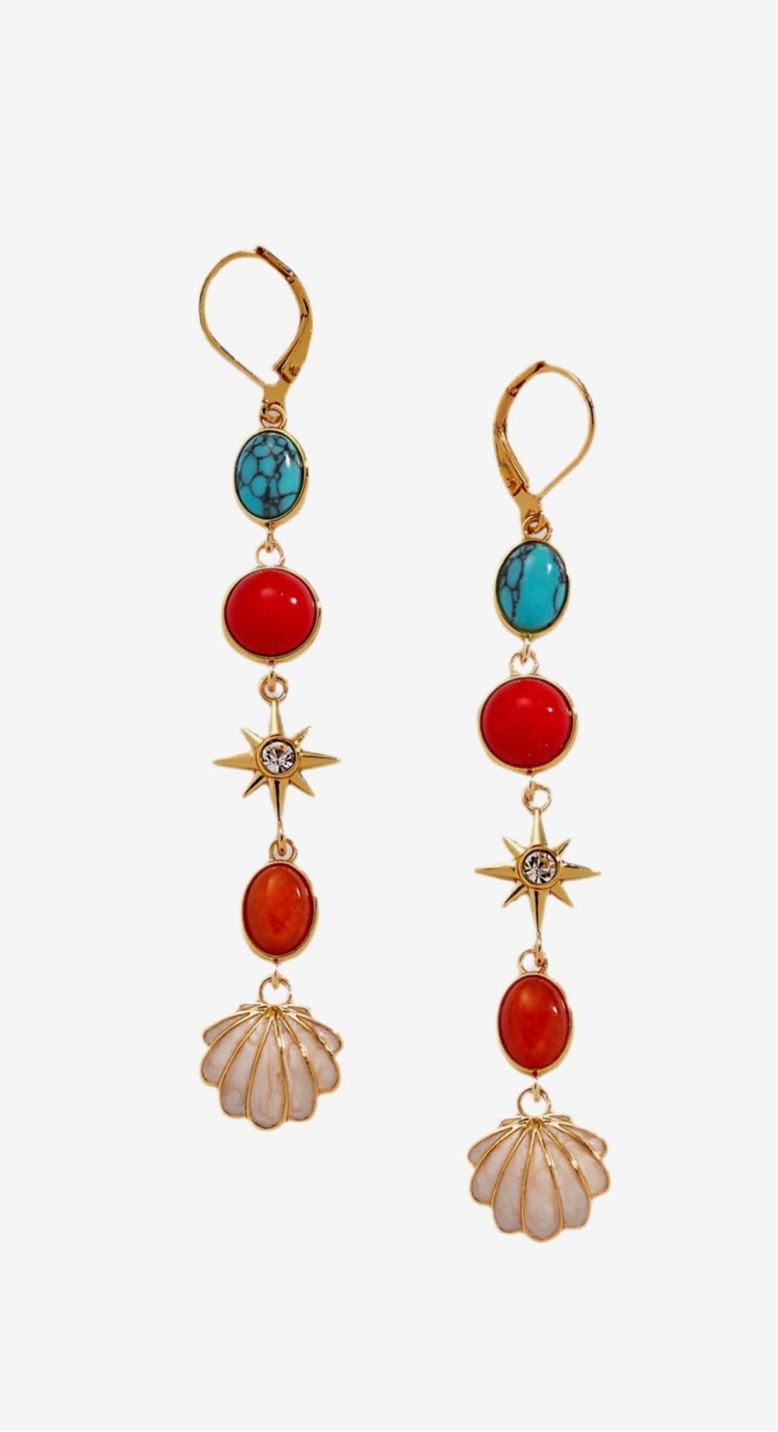 Alex and Ani - Moonlight Beach Linear Earrings