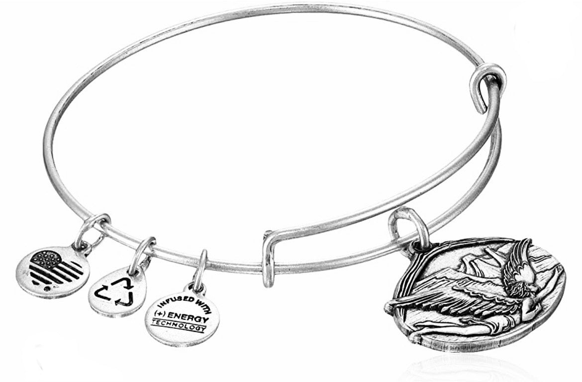 Alex and Ani - Guardian of Freedom Fly With Me Charm Bangle Bracelet
