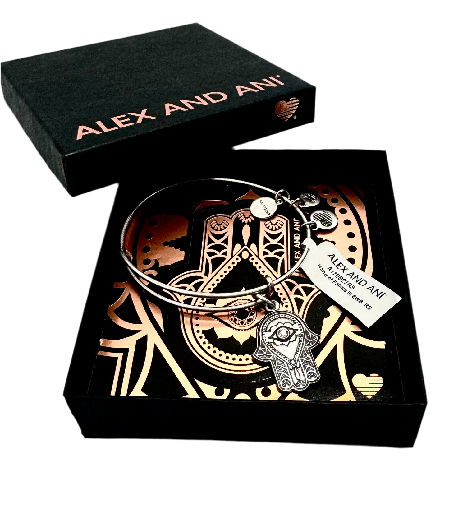 Alex and Ani - Hand Of Fatima II, Rafaelian Gold/Silver®