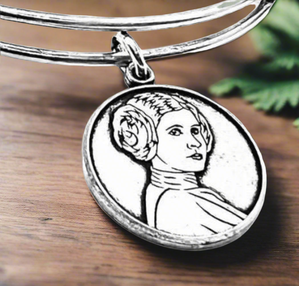 Alex and Ani - Disney Exclusive Star Wars - Princess Leia Charm Bangle Bracelet