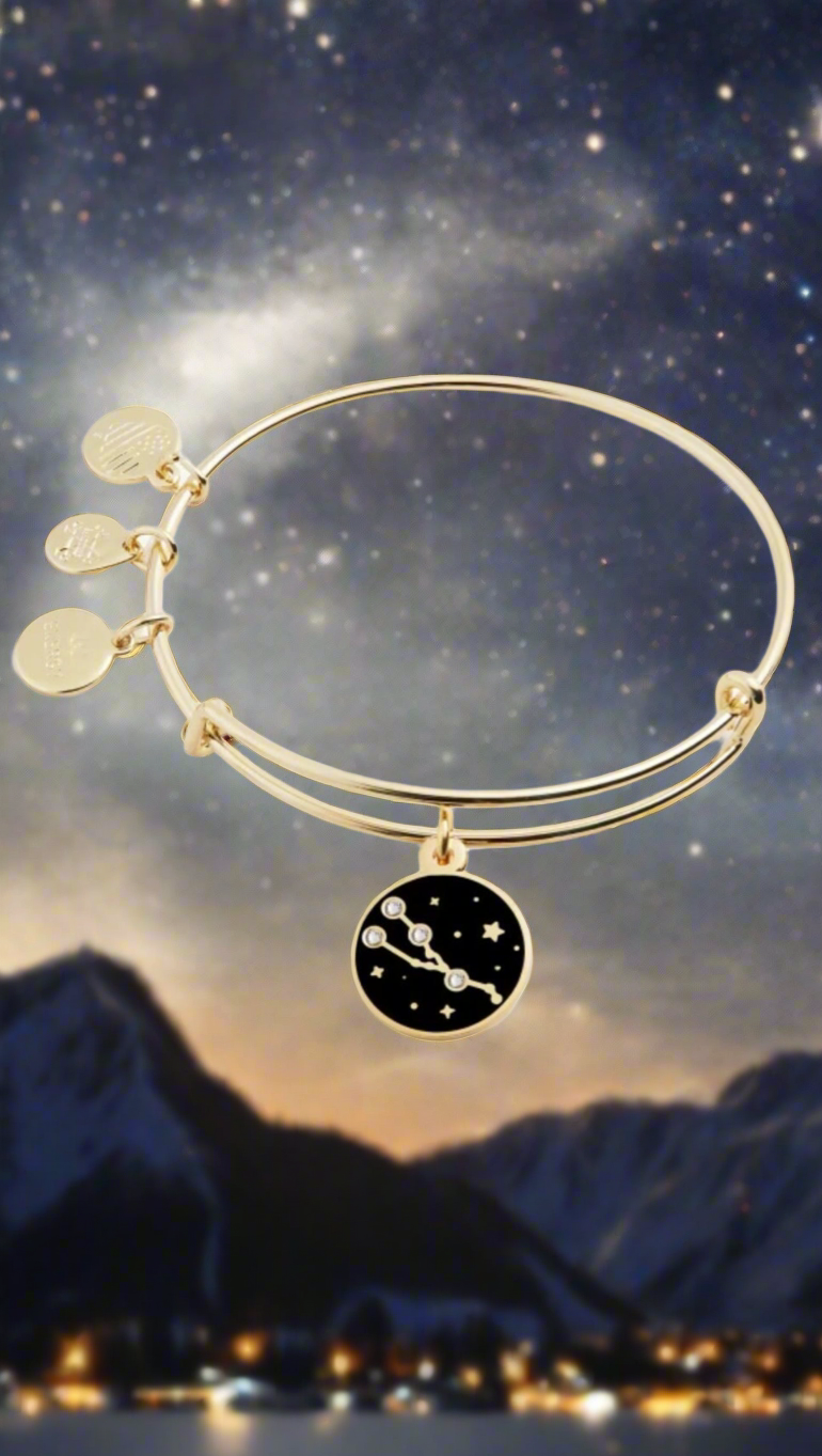 Alex and Ani - Taurus Charm Bangle, 4/20 - 5/20, NWT + Card
