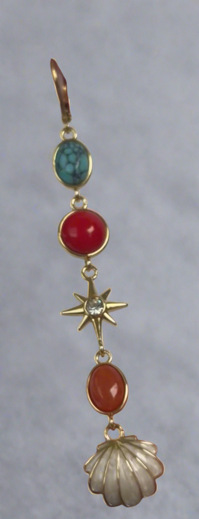 Alex and Ani - Moonlight Beach Linear Earrings