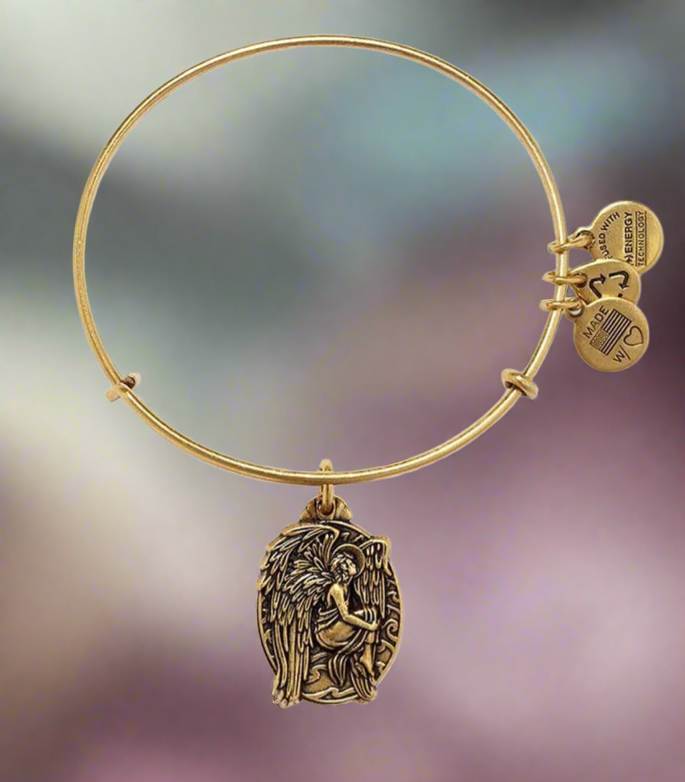Alex and Ani - Guardian of Answers, Inspire Me Charm, NWOT, Rafaelian Gold/Silver