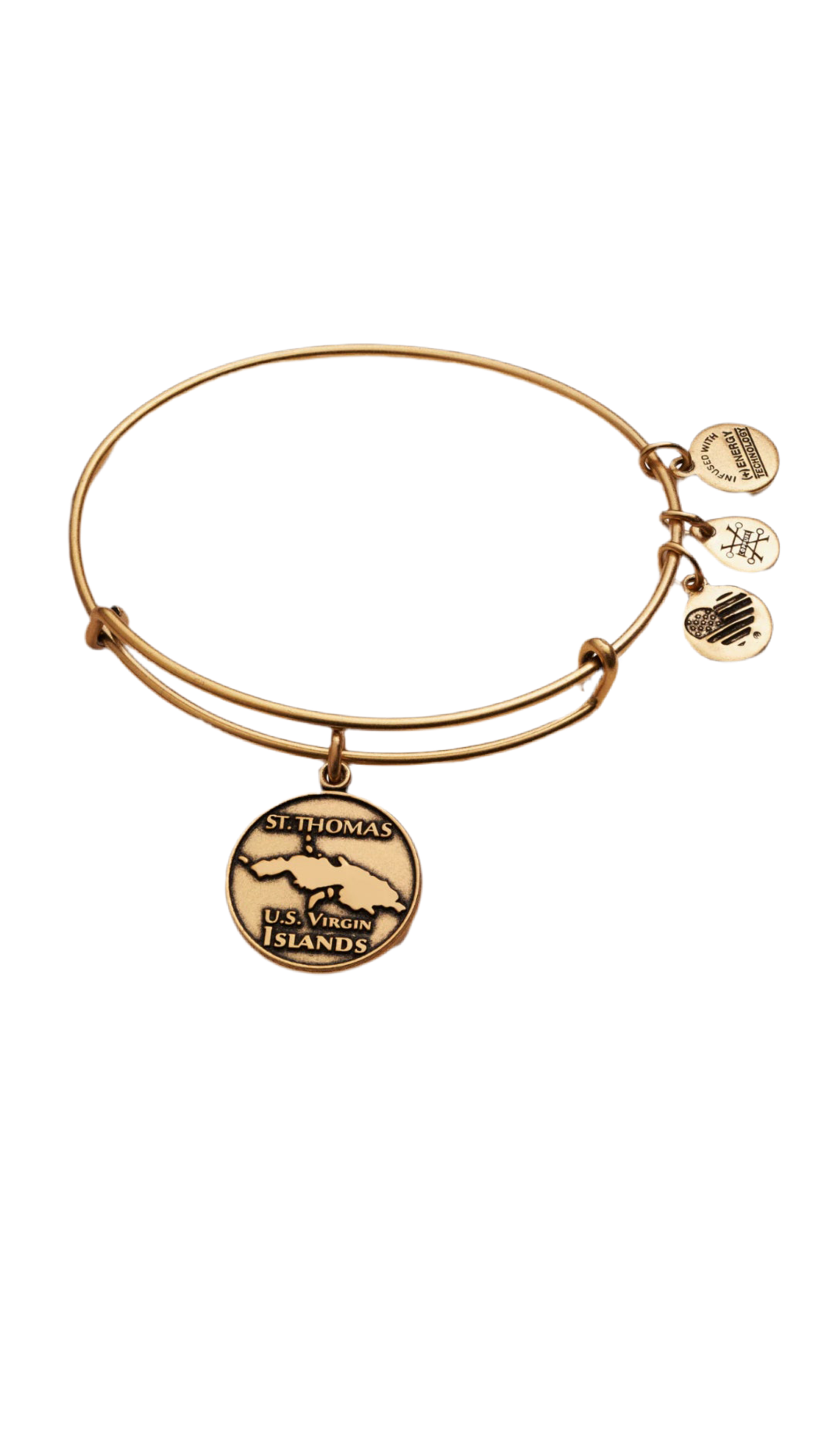 Alex and Ani - St. Thomas Charm Destination Bangle Bracelet