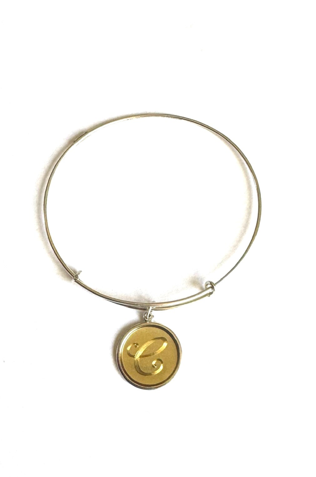 Alex and Ani - Precious Metals Initial “C” Bracelet Bangle