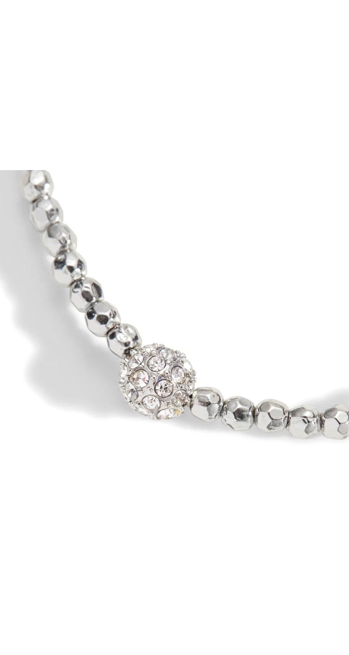 Alex and Ani - Fire Ball Stretch Silver Bracelet