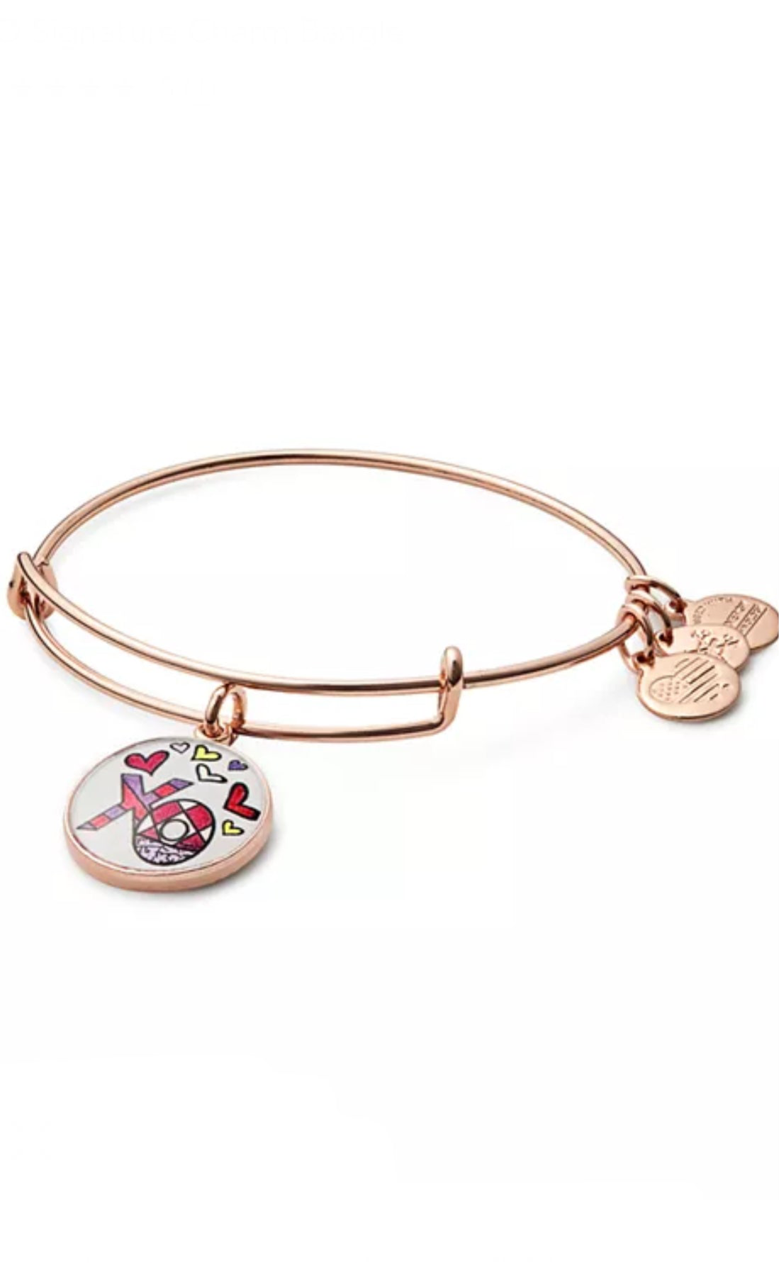 Alex and Ani - XO Signature Charm Bangle Bracelet by Britto