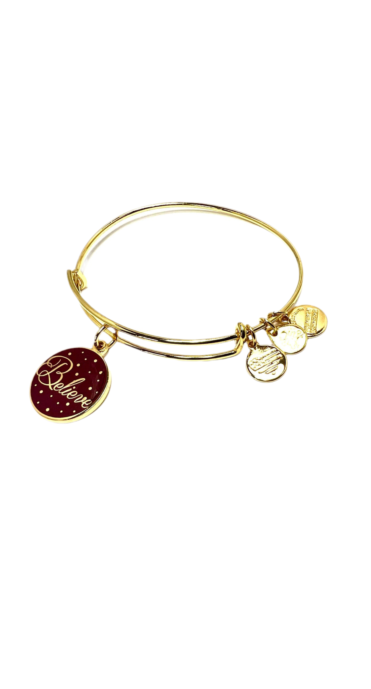 Alex and Ani - Believe Charm Bangle Bracelet