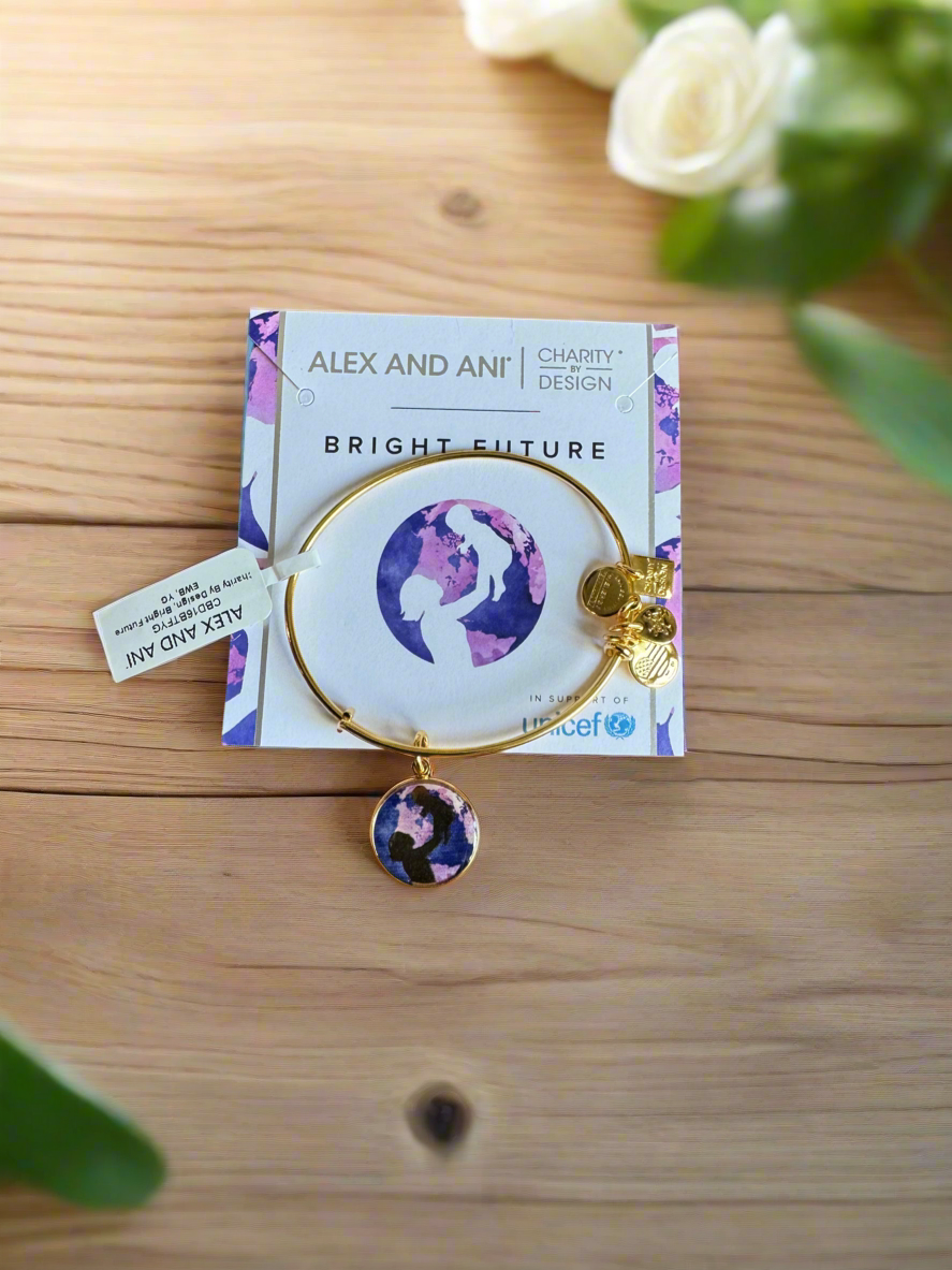 Alex and Ani - “Bright Future Charm”Charm Bangle Bracelet