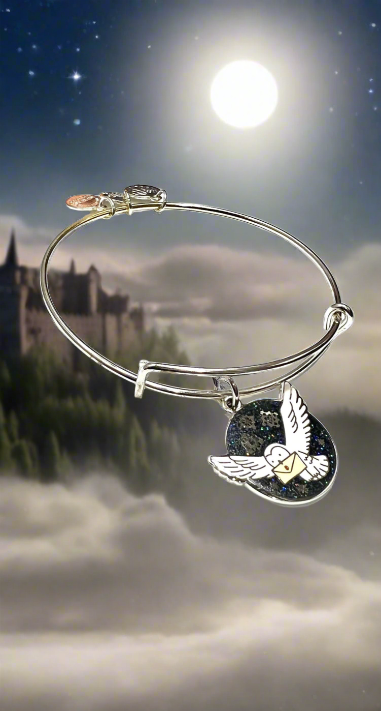 Alex and Ani - Harry Potter’s Owl Post Charm Bangle Bracelet