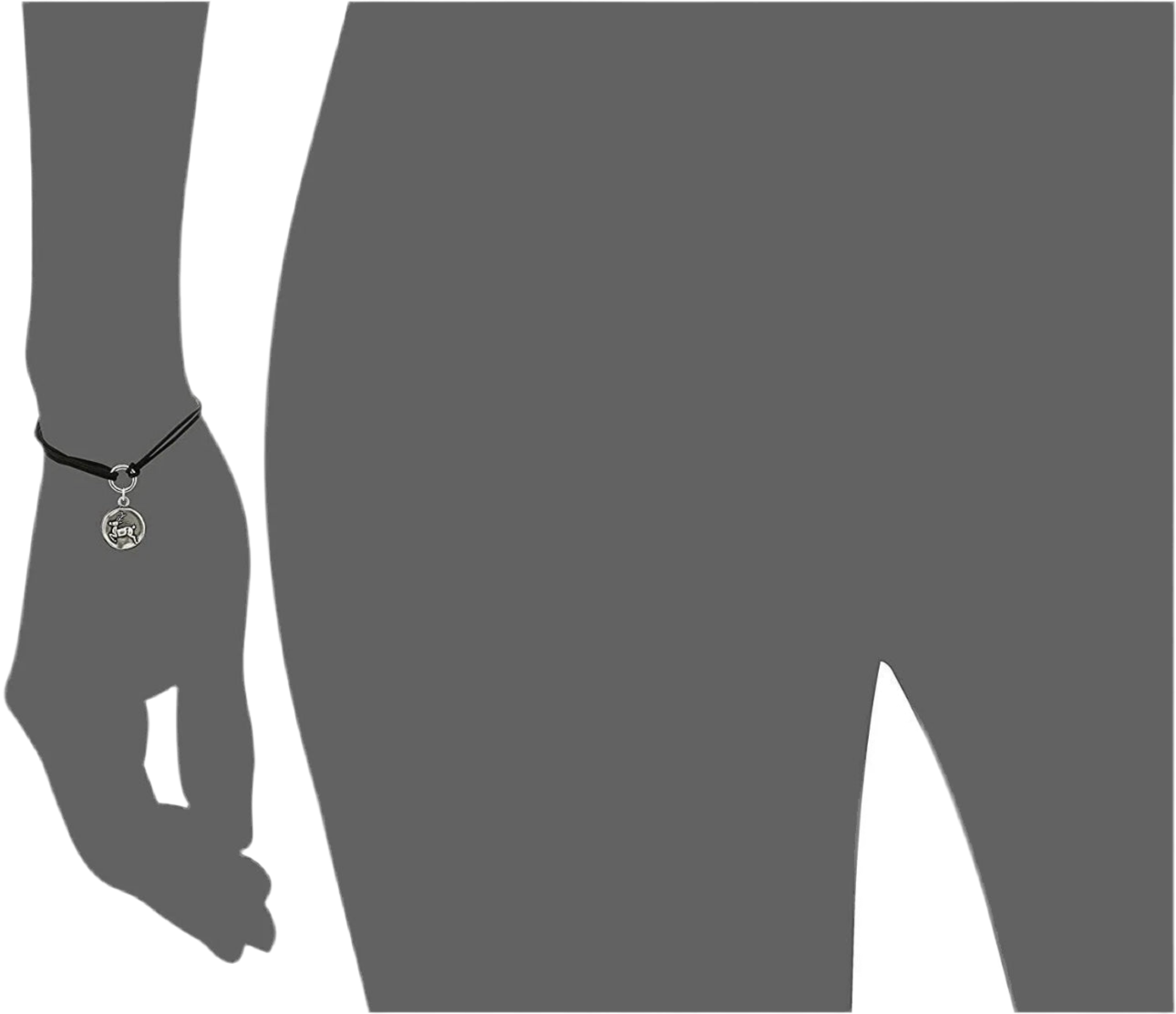 Alex and Ani - Reindeer Charm Kindred Pull Cord
