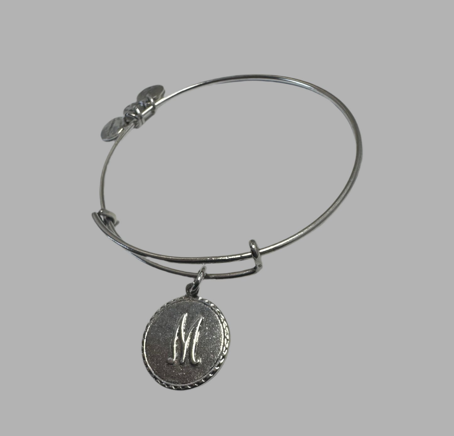 Alex and Ani - “M” Initial Charm Bangle Bracelet