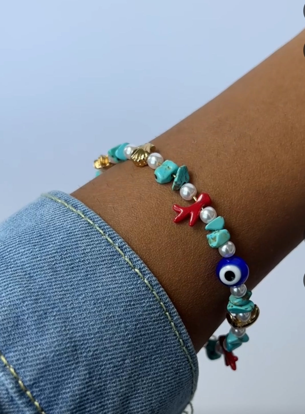 Alex and Ani - Moonlight Beach Beaded Bangle Bracelet