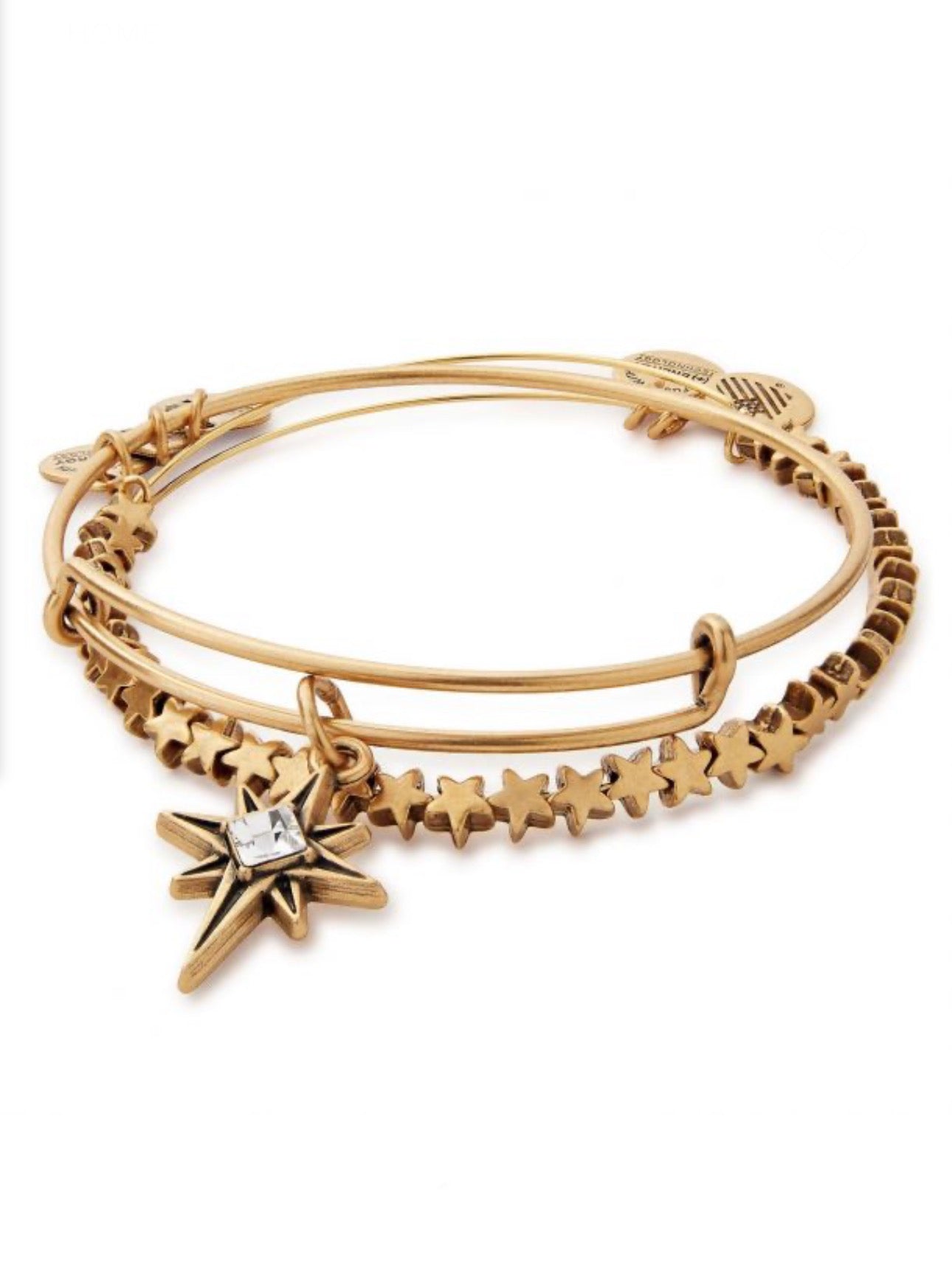 Alex and Ani - North Star Charm Bangle Bracelet Set