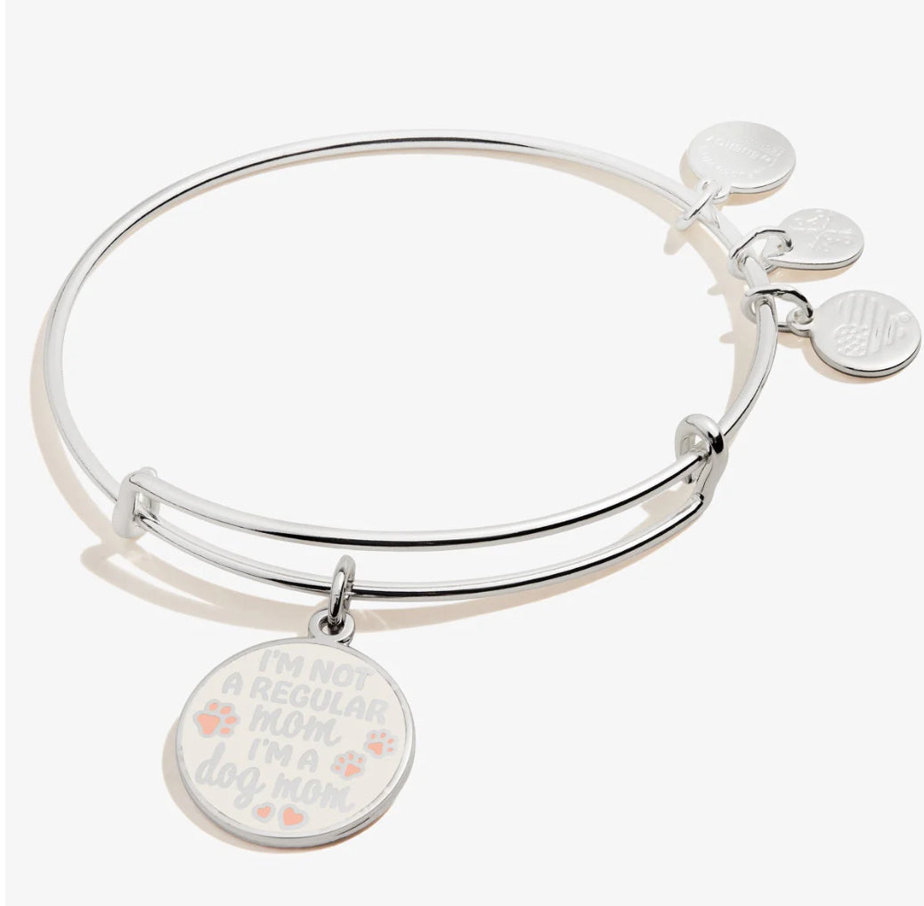 Alex and Ani - 'I’m A Dog Mom' Charm Bangle Bracelet
