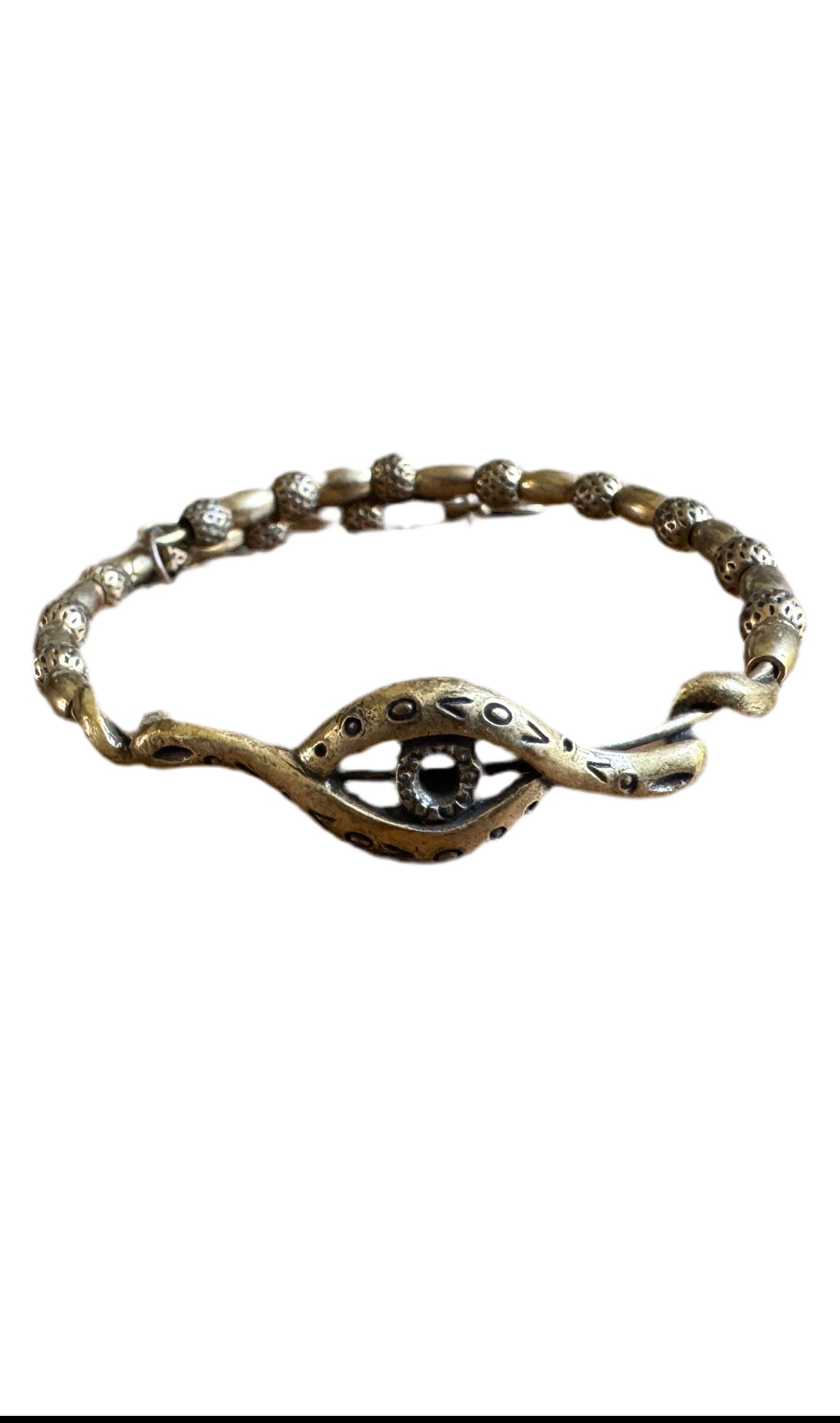 Alex and Ani - Vintage Evil Eye Wrap Bangle Bracelet Collectible Gift for Her