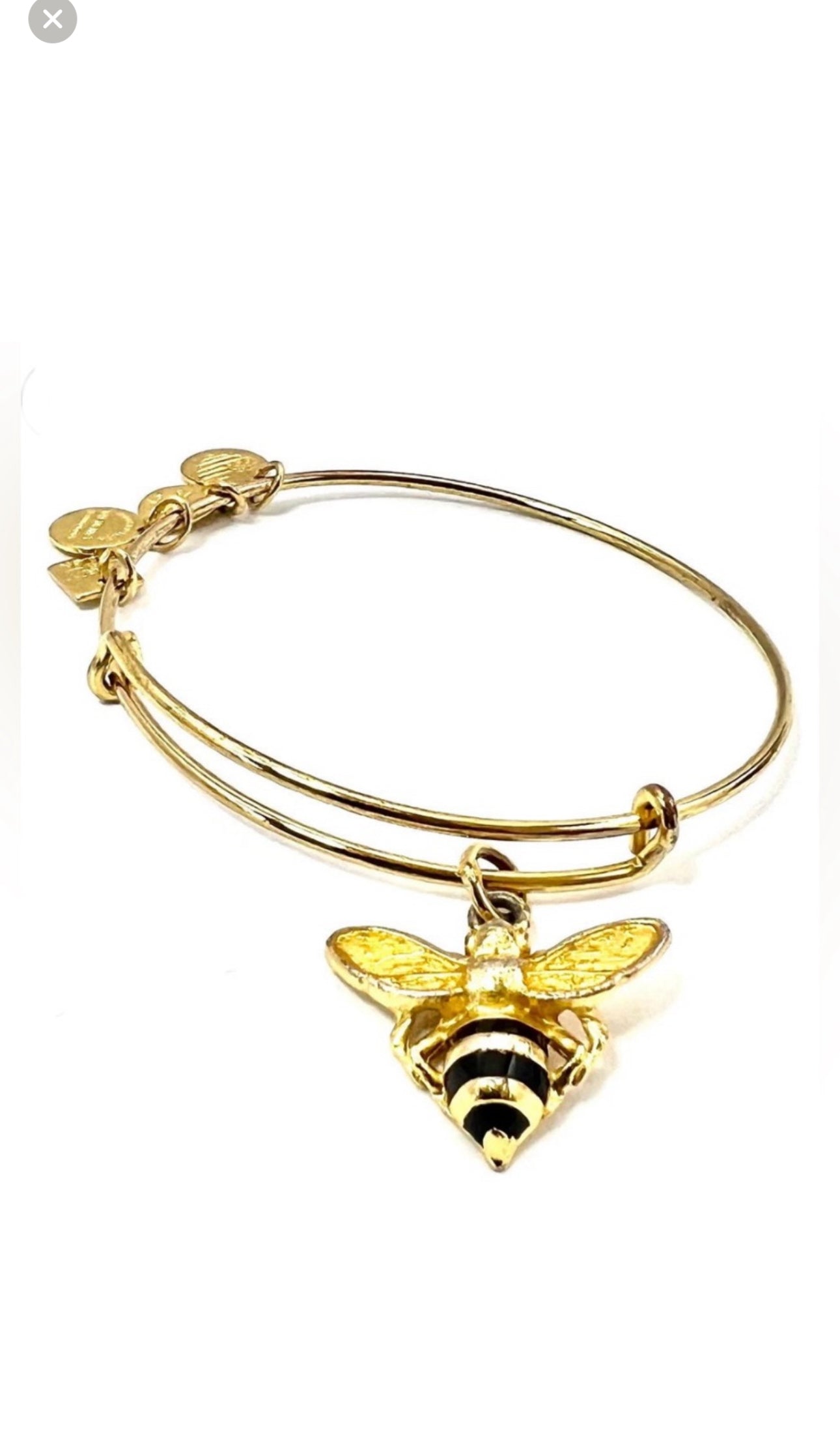 Alex and Ani - The Bumble Bee Bracelet Gold Charm Bangle Bracelet