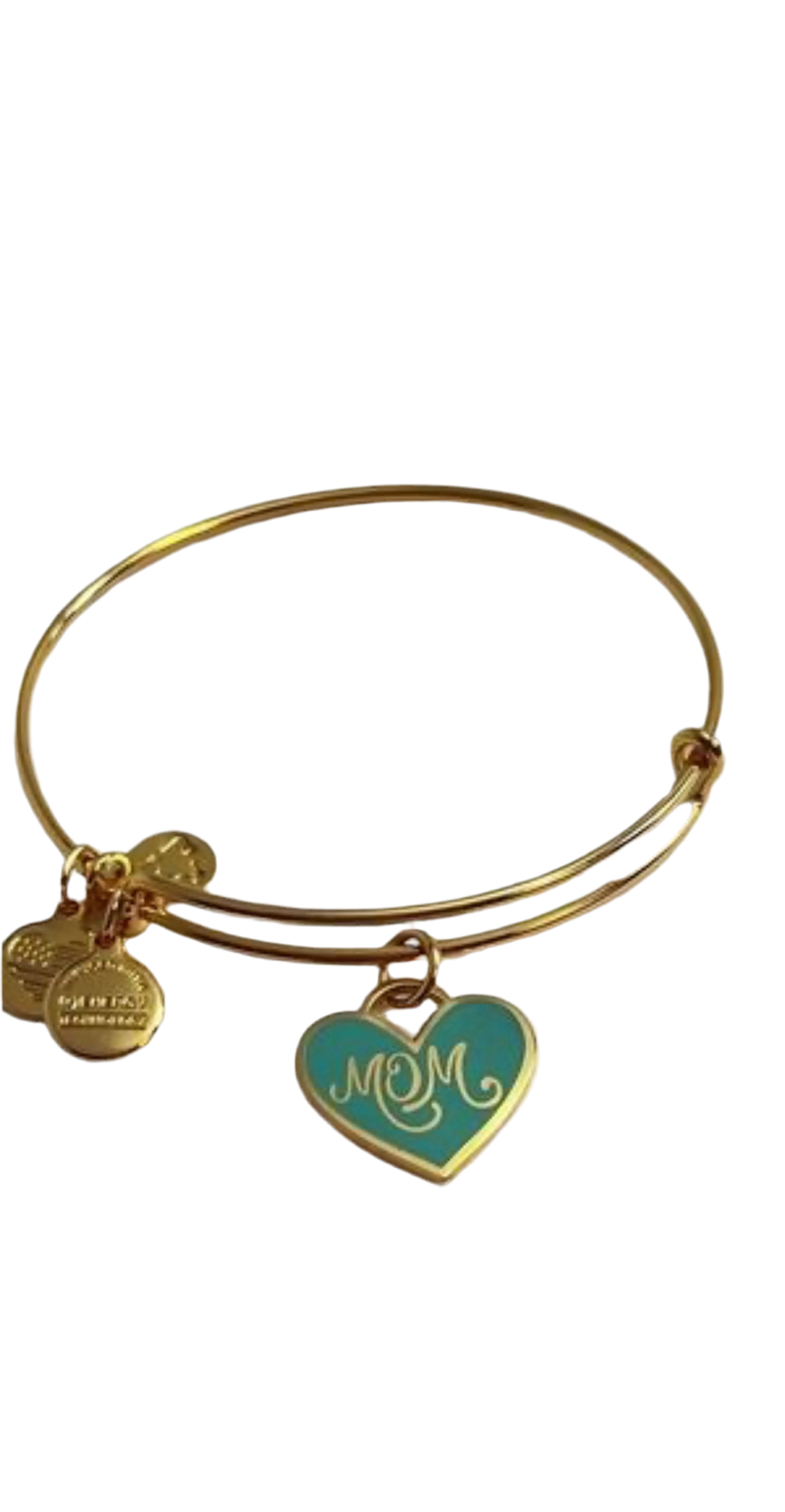 Alex and Ani - Mom Color Infused Heart Charm Bangle Bracelets