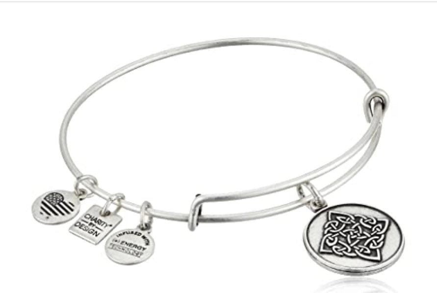 Alex and Ani - Charity by Design, Celtic Knot Charm Bangle Bracelet