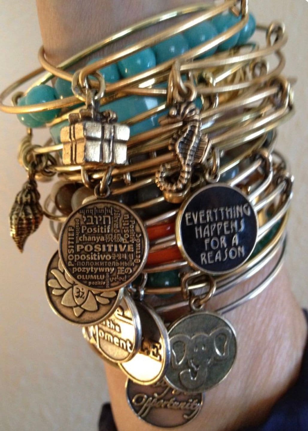 Alex and Ani - SPECIAL Sale - Vintage Sixty-Six Energy Infused Wrap + Because I Love You Set of 2