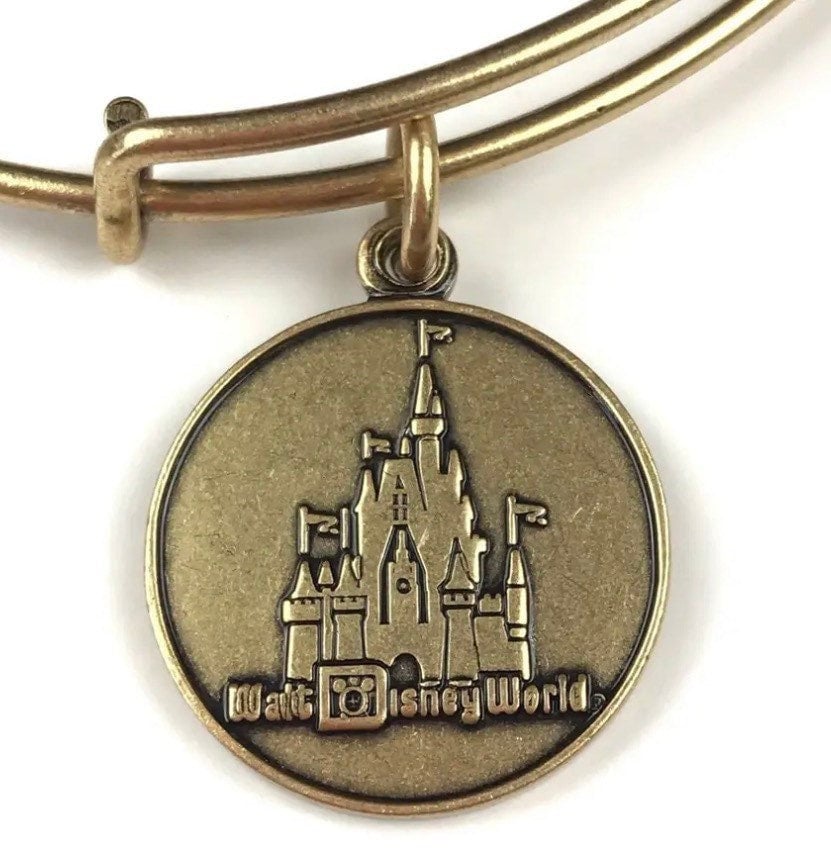 Alex and Ani - Disney Park Exclusive Charm Bracelet - Walt Disney World, Cinderella’s Castle