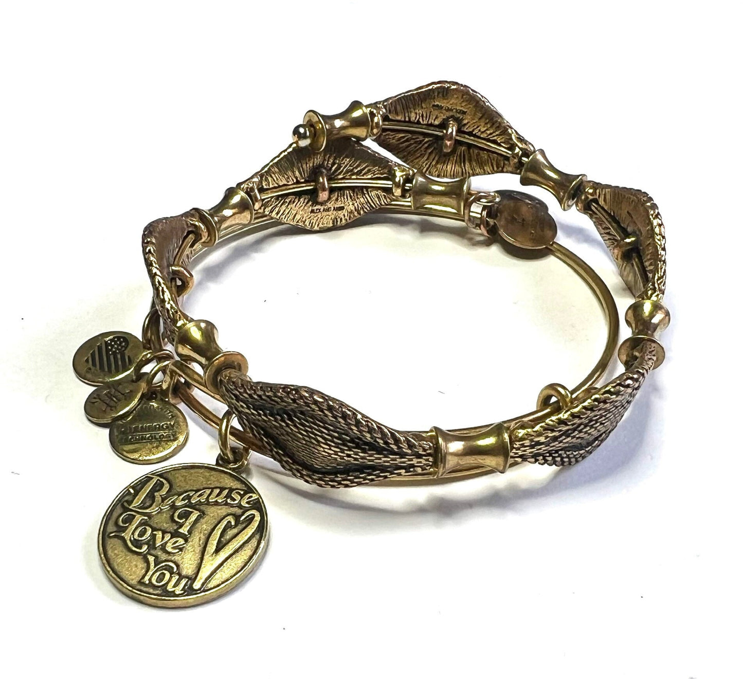 Alex and Ani - SPECIAL Sale - Vintage Sixty-Six Energy Infused Wrap + Because I Love You Set of 2