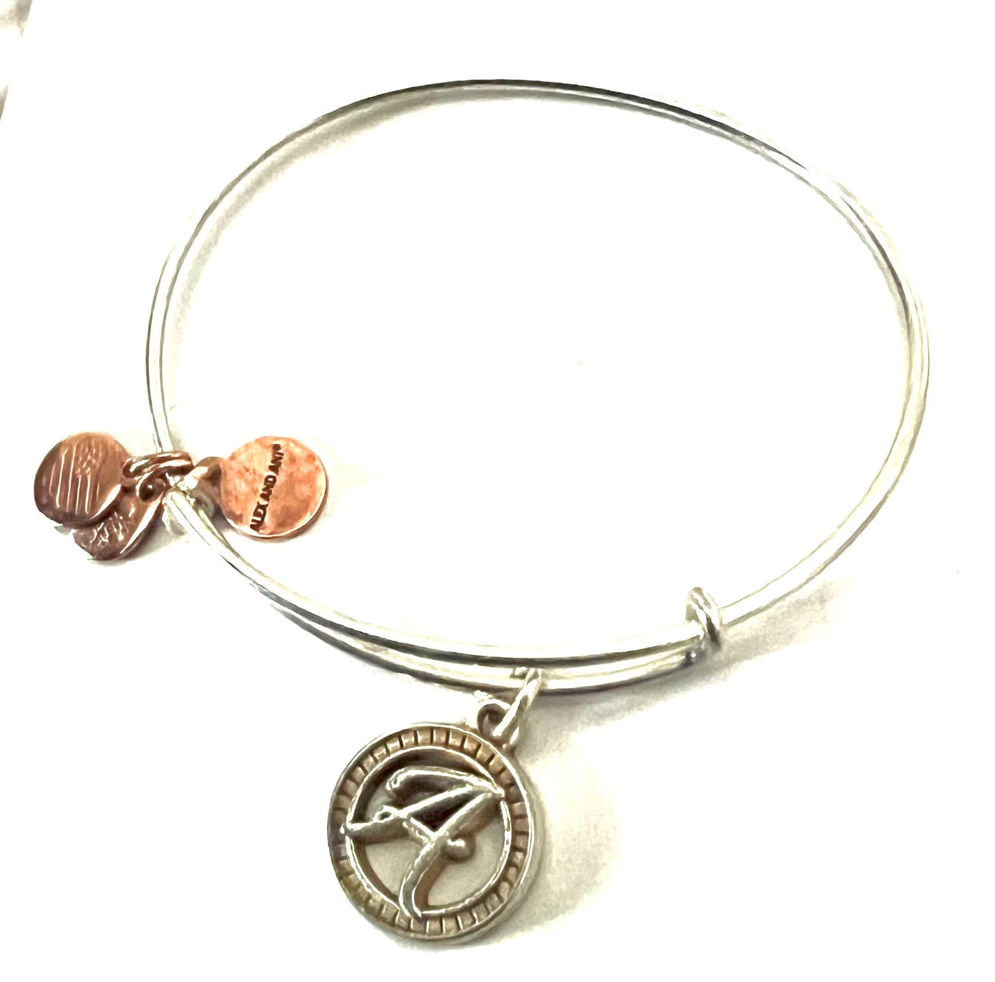 Alex and Ani - “A” Initial Bracelet Charm Bangle