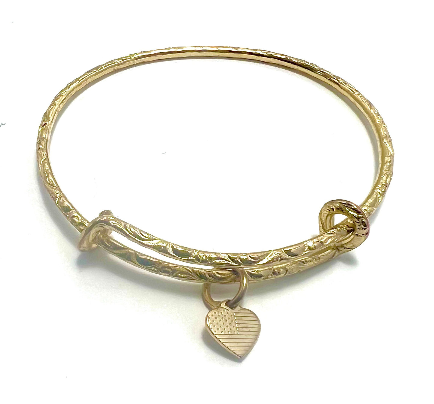 Alex and Ani - Americana Bangle Thick Textured Bangles Bracelet