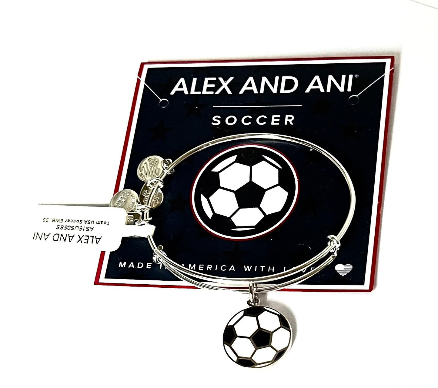 Alex and Ani - TEAM USA SOCCER Charm Bangle Bracelet
