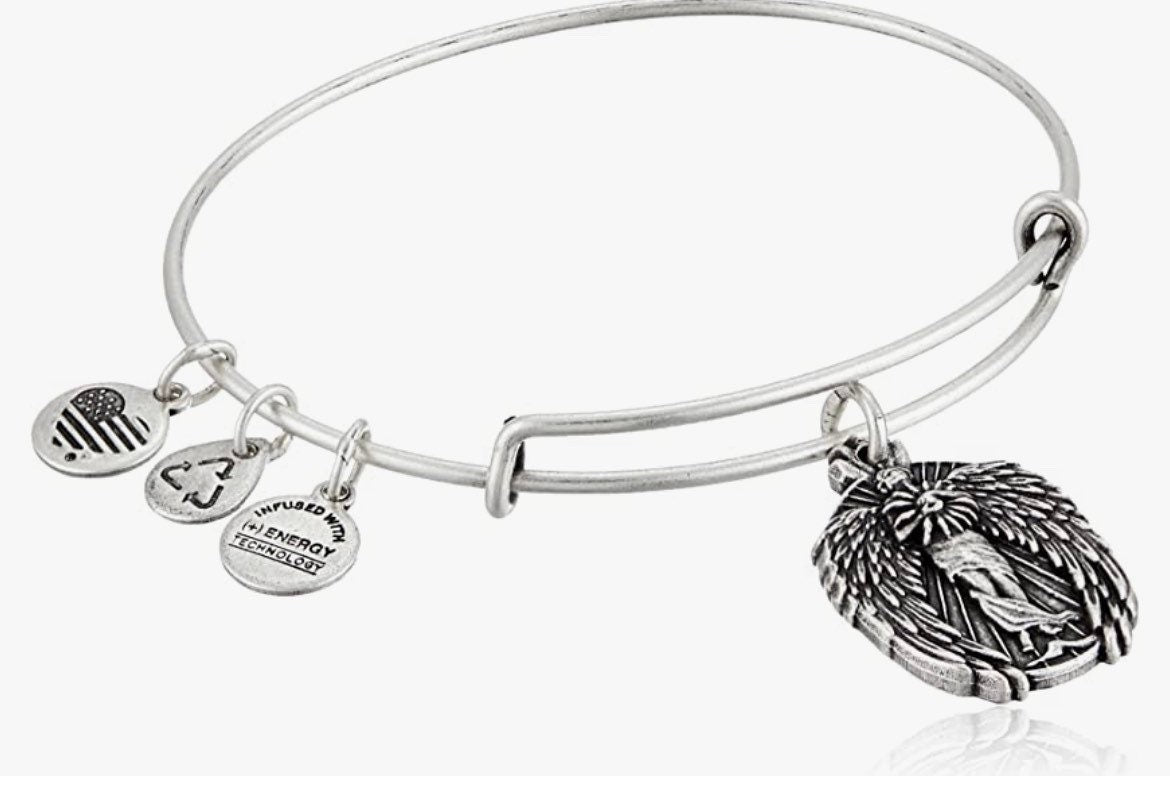 Alex and Ani - Guardian of Knowledge, Enlighten Me Charm Bangle Bracele