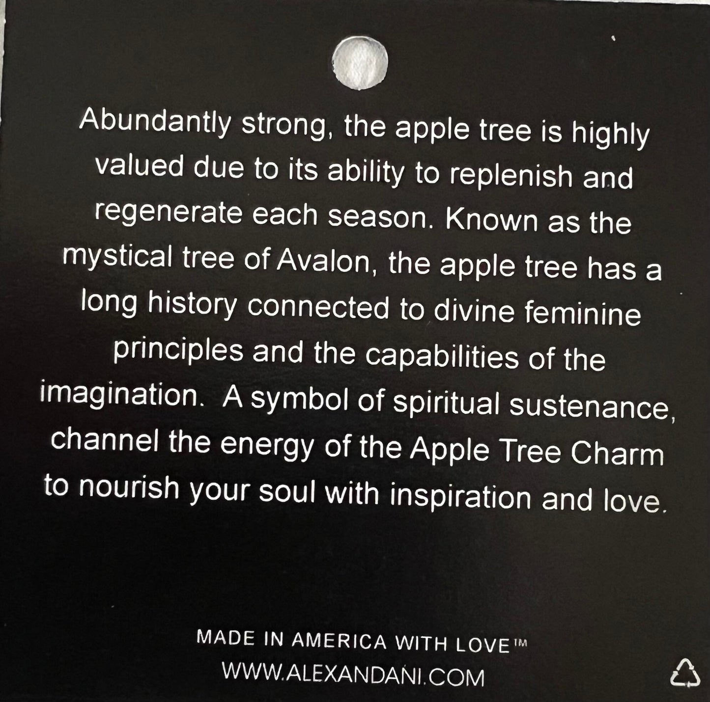 Alex and Ani - Apple Tree Charm Bangle Bracelet