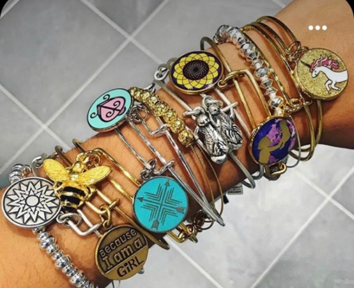 Alex and Ani - Charity by Design, Single Otter Charm, Rafaelian Gold/Silver, Bangle Bracelet, Adjustable, Collector’s Gift for Her