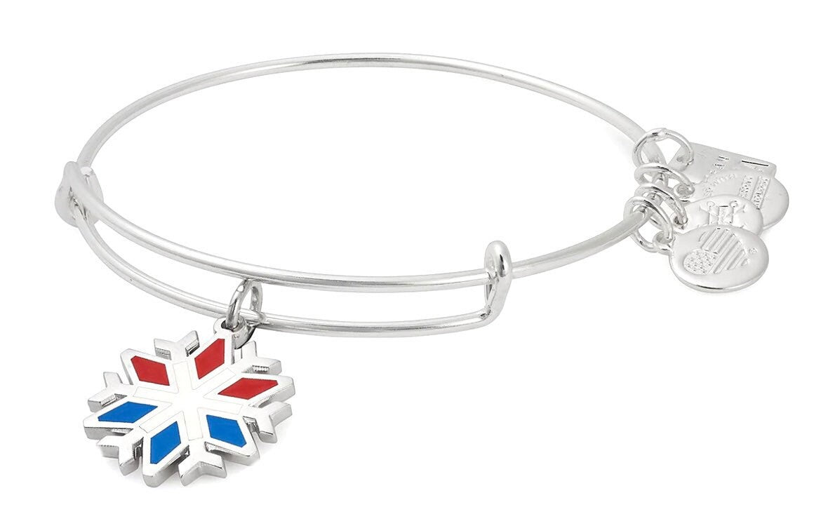 Alex and Ani - Team USA Olympic Winter Games Snowflake Charm Bangle