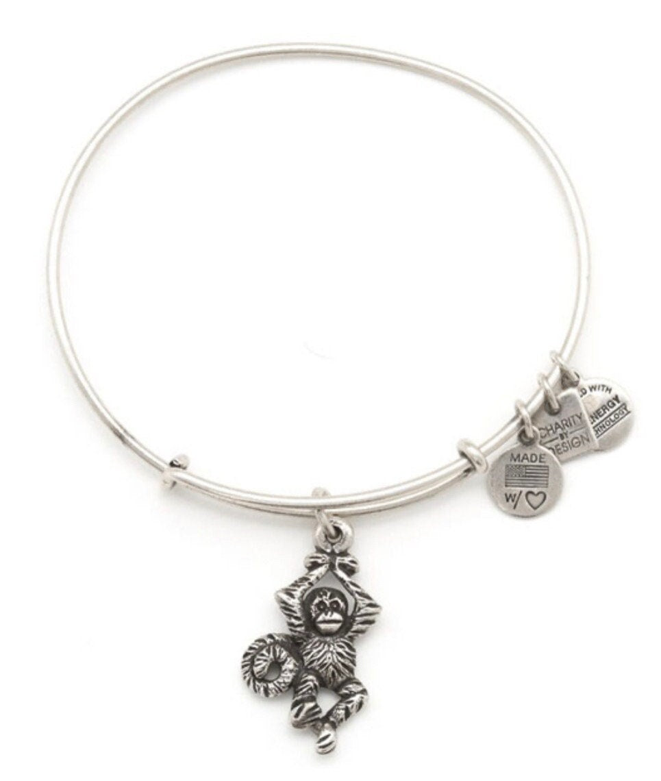 Alex and Ani - Monkey Charm Bangle Bracelet, Charity by Design