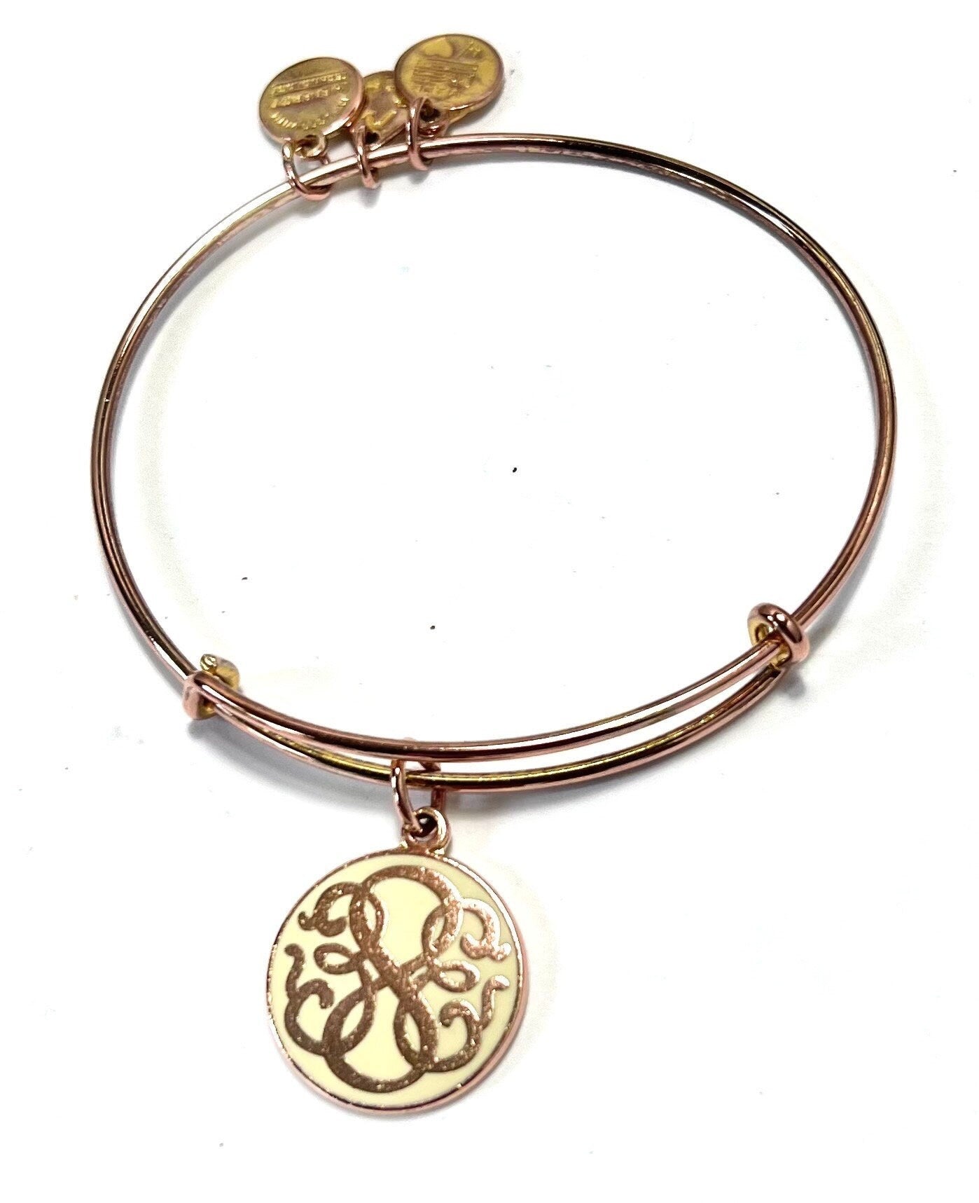 Alex and Ani - Path of Life Color Infusion Bangle Bracelet in Rafaelian Rose Gold®, Stackable & Adjustable, Collector’s Gift for her