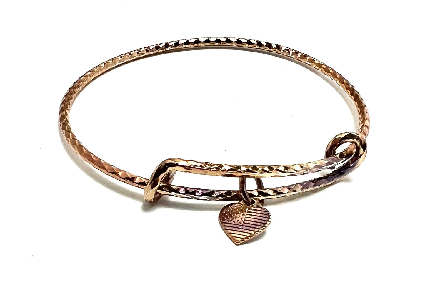 Alex and Ani - Americana Bangle Thick Textured Bangles Bracelet