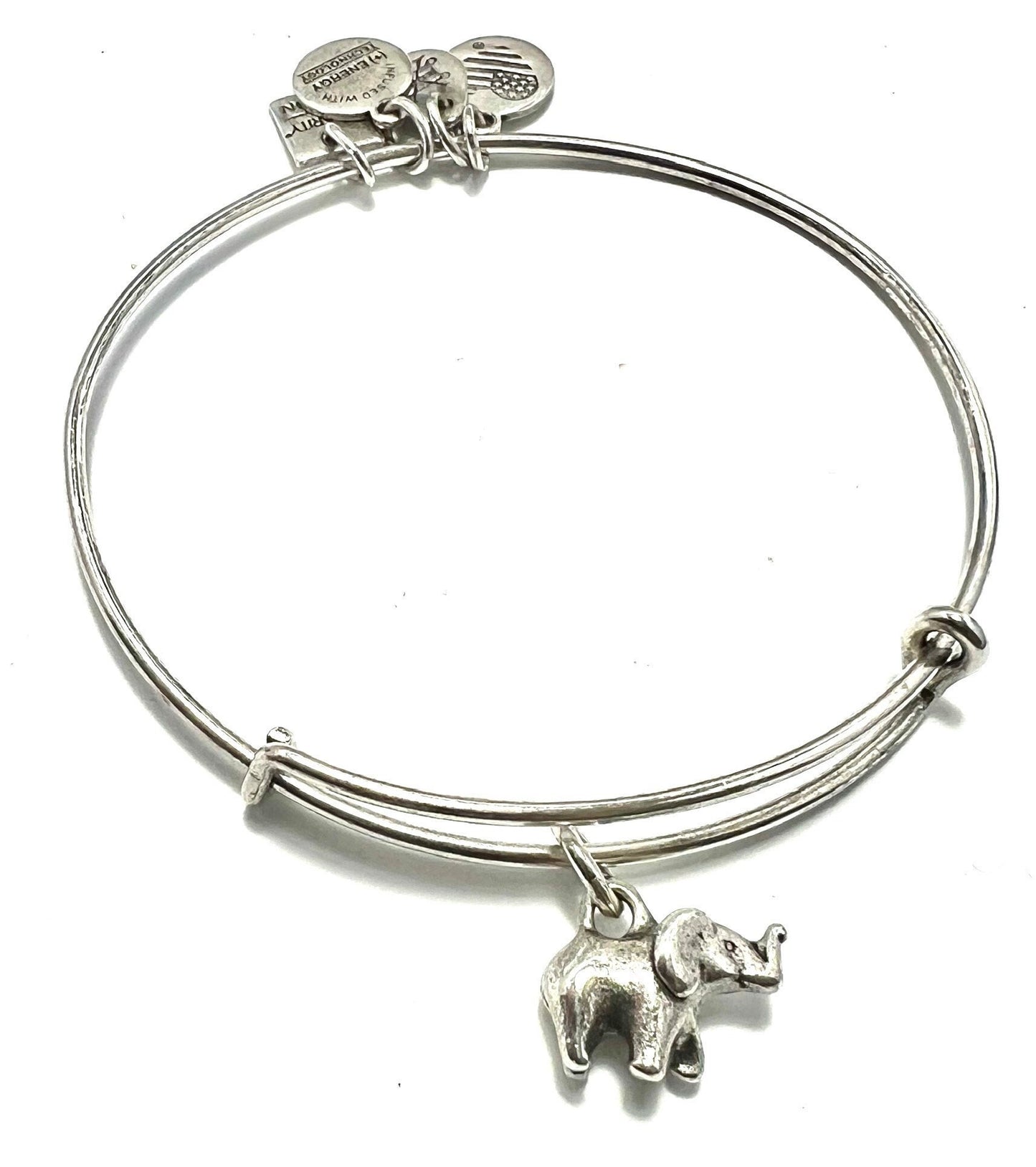 Alex and Ani - Charity by Design, Elephant II Charm Bangle Bracelet