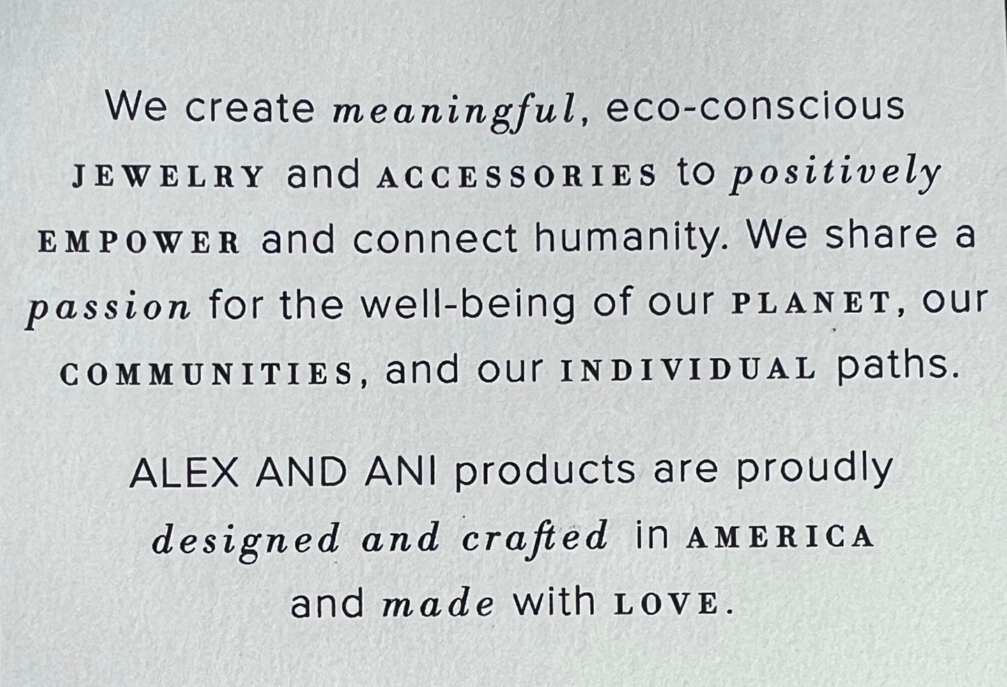 Alex and Ani - Snowflake Charm Pull Kindred Cord