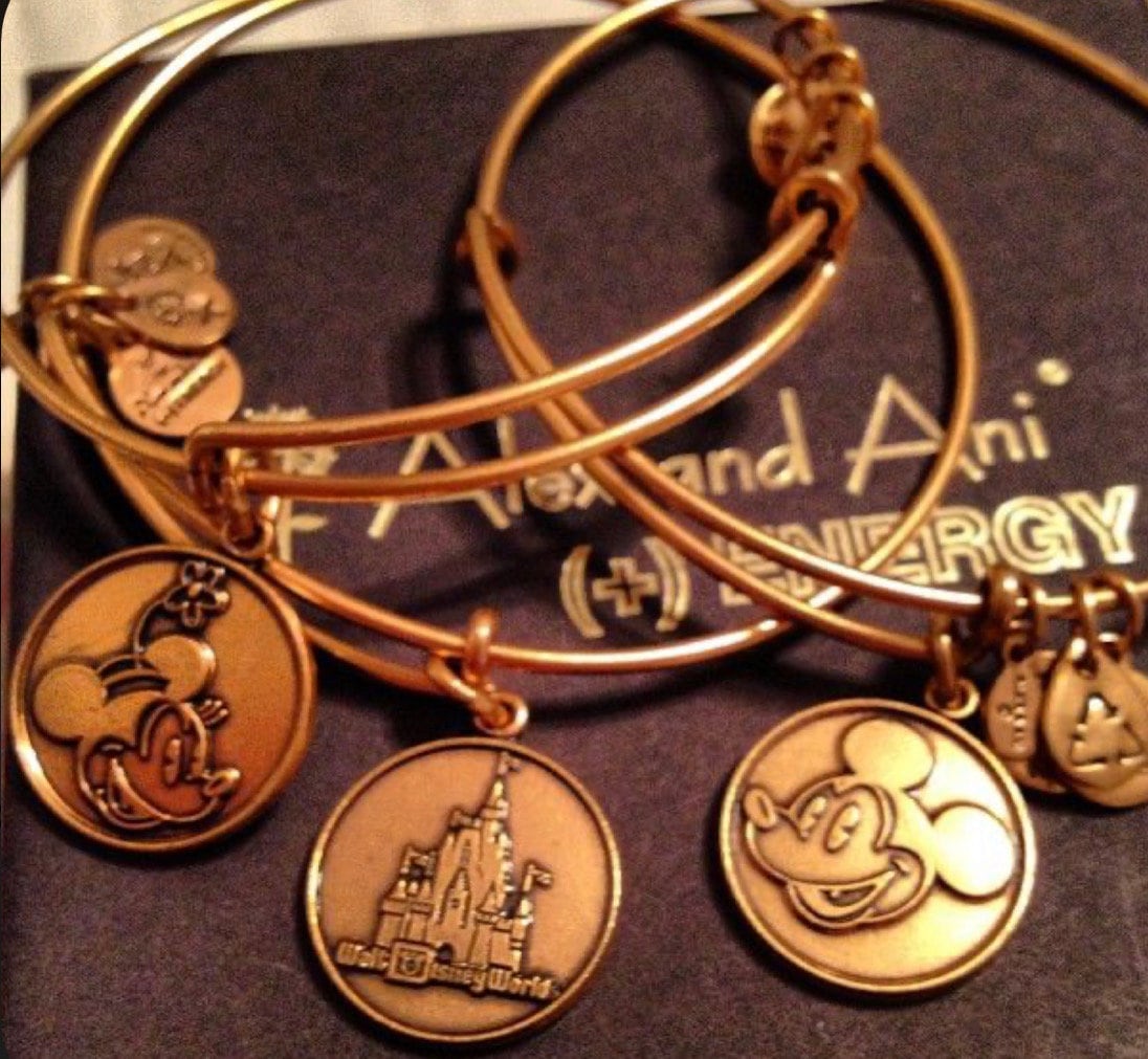 Alex and Ani - Disney Park Exclusive Charm Bracelet - Walt Disney World, Cinderella’s Castle