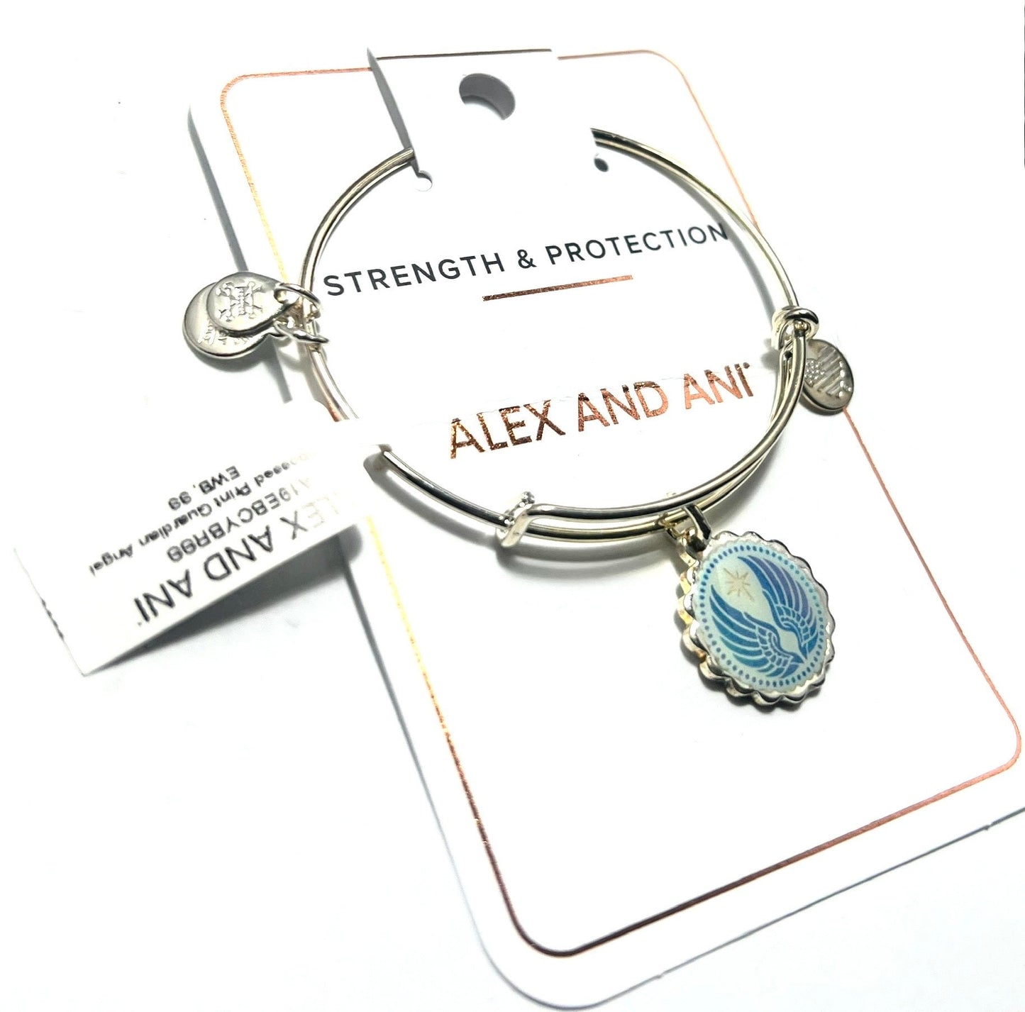 Alex and Ani - Guardian Angel Color Infusion Charm Bangle Bracelet