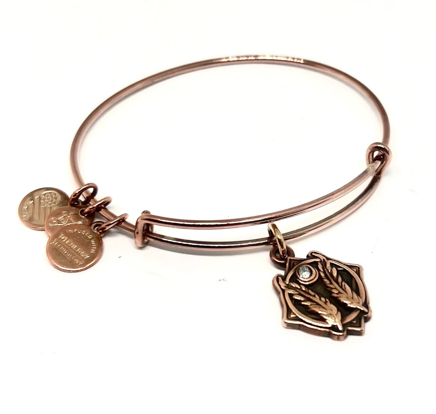 Alex and Ani - Godspeed Charm Bangle Bracelet - 2 Styles