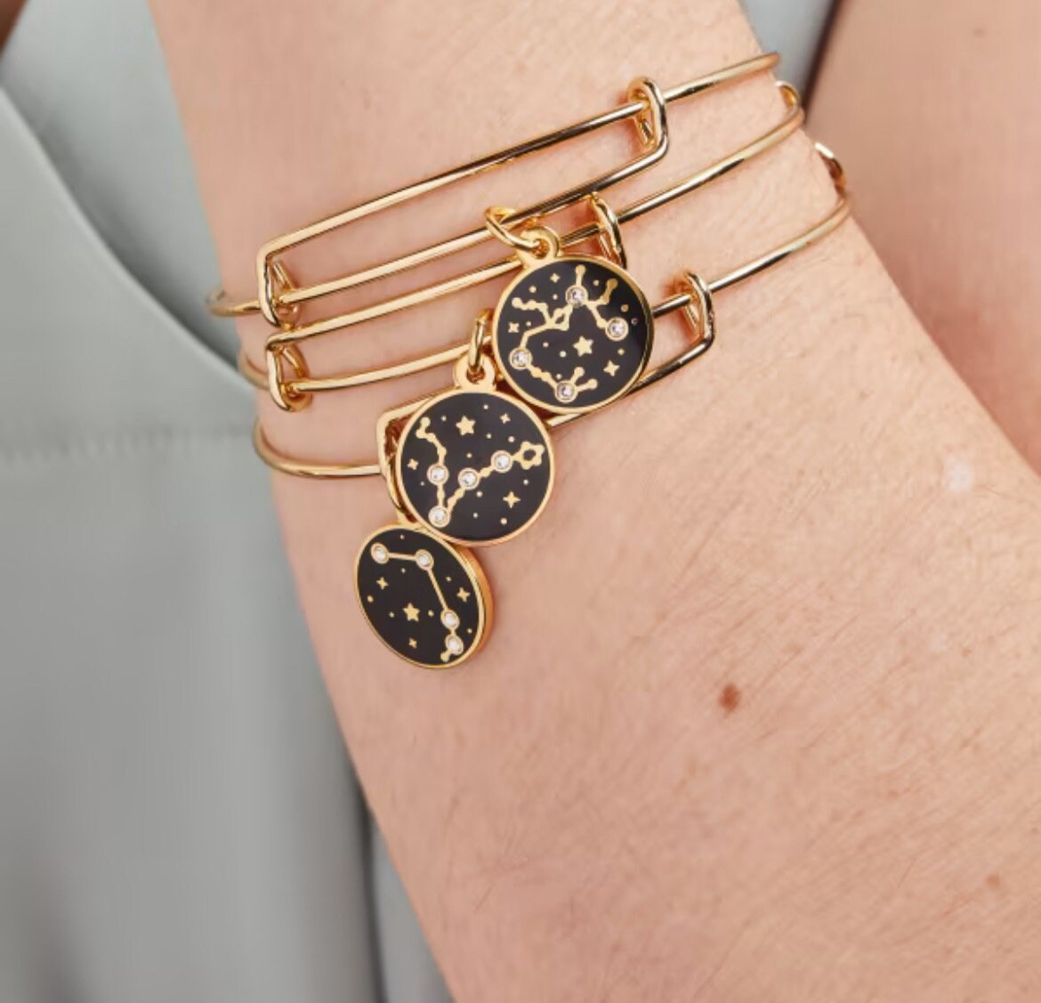 Alex and Ani - Taurus Charm Bangle, 4/20 - 5/20, NWT + Card