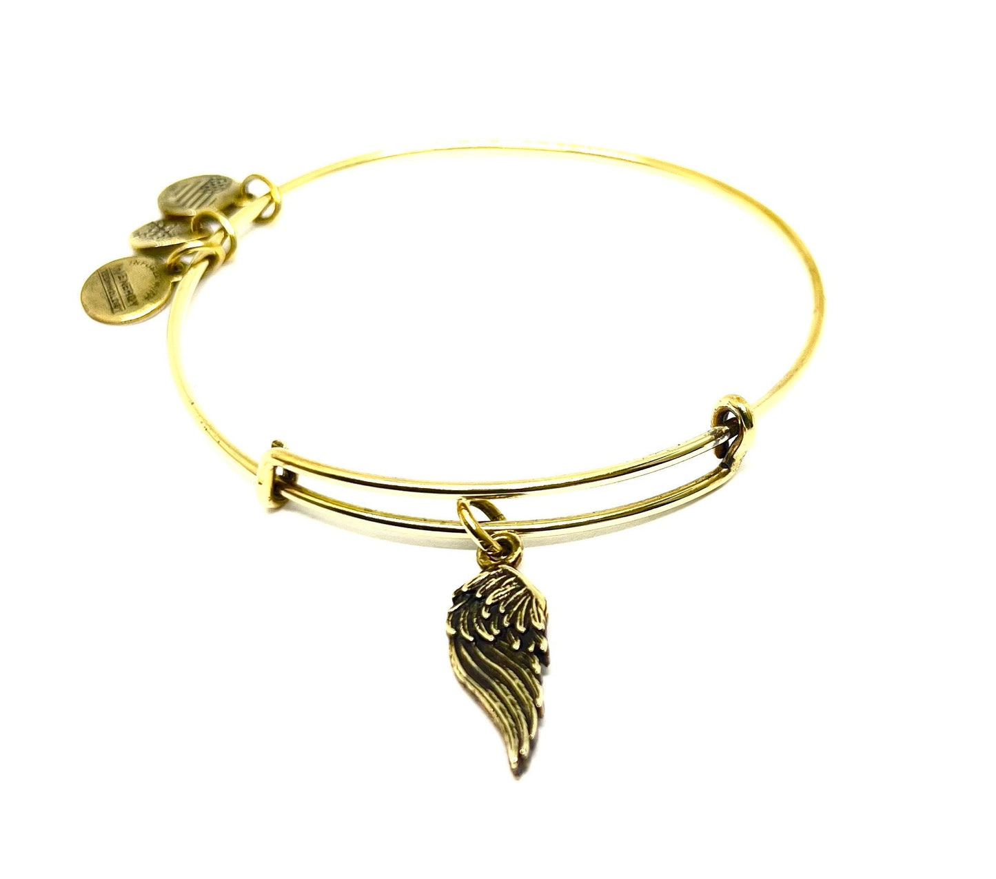 Alex and Ani - Wings Charms Bangle Bracelets , Set of 2 Bracelets or A Single Charm Bangle, Gift for You and Your BFF